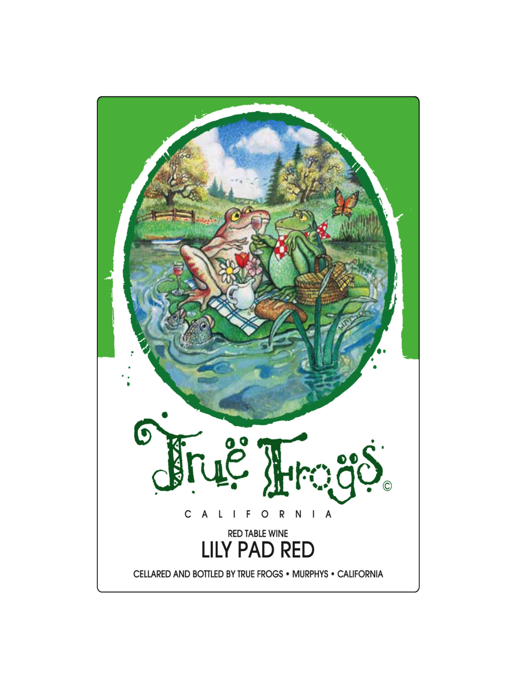 True Frogs Lily Pad Red
