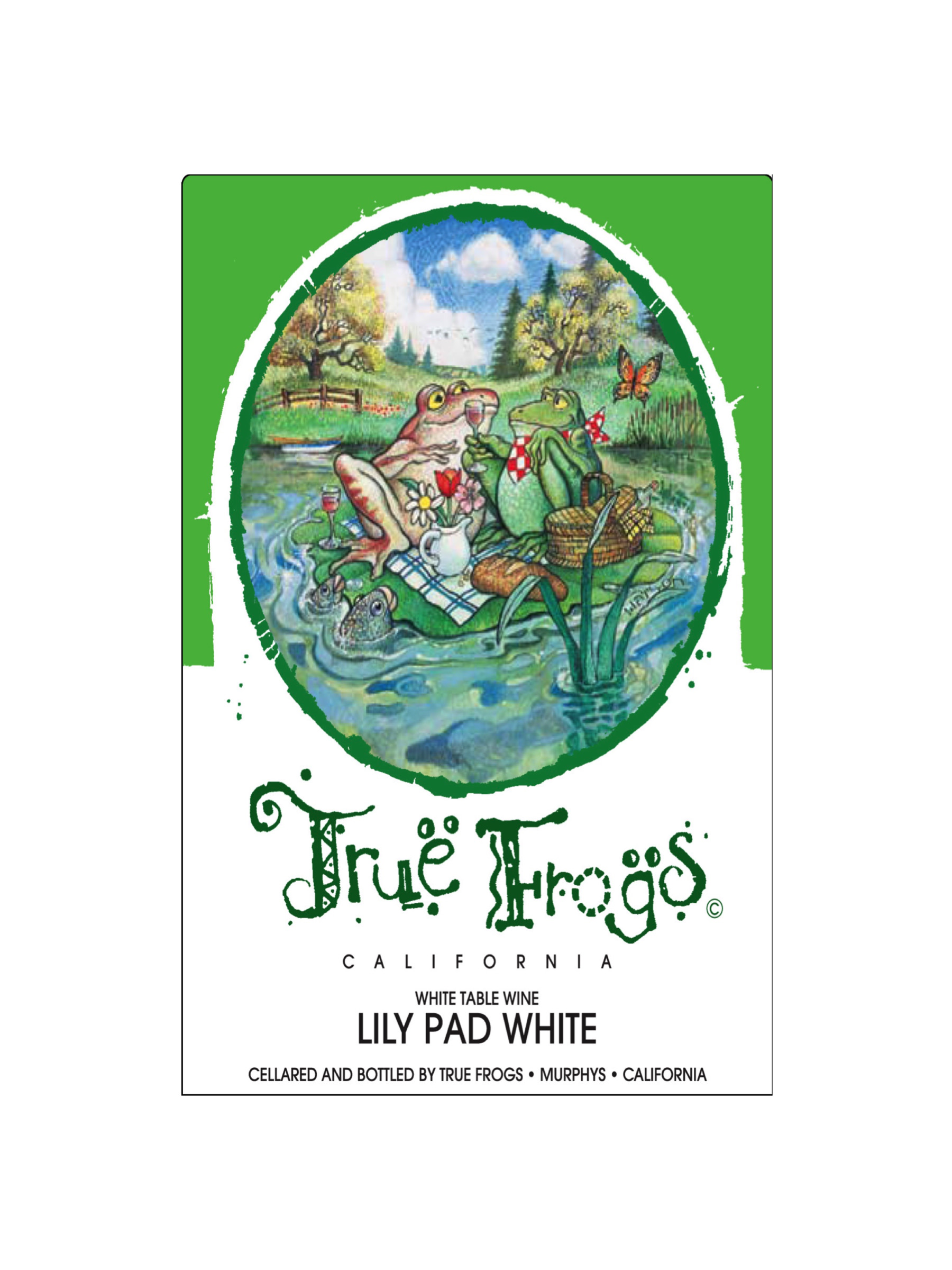 True Frogs Lily Pad White